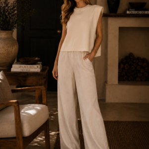 Viscose Cap Sleeve Sweater Vest